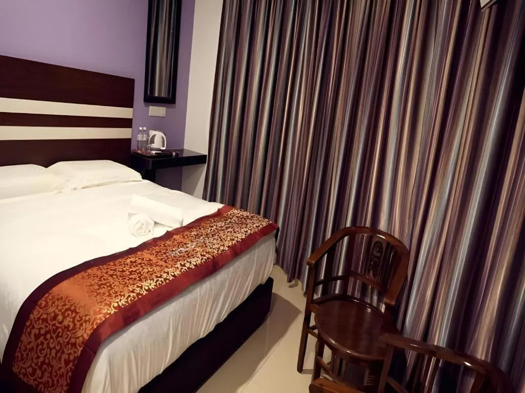 Bed in Hotel Kristal