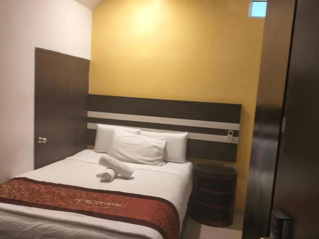 Bed in Hotel Kristal