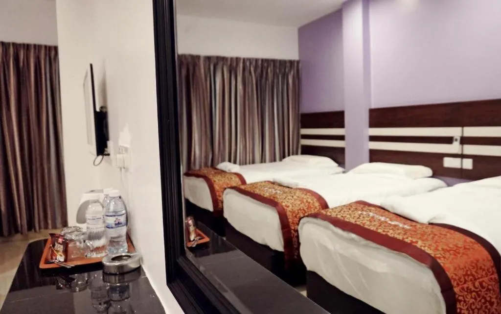 Bed in Hotel Kristal