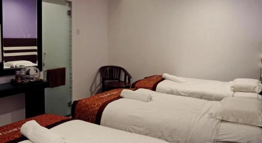 Bed in Hotel Kristal