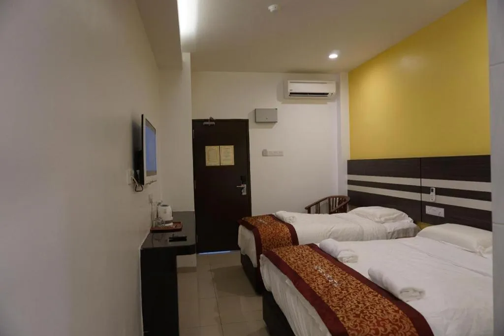 Bed in Hotel Kristal