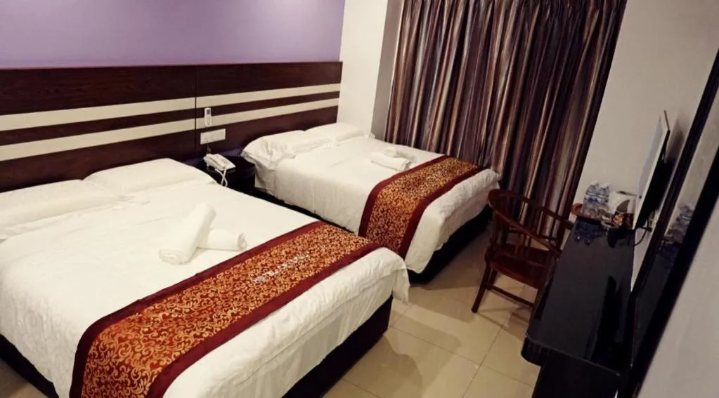 Bed in Hotel Kristal