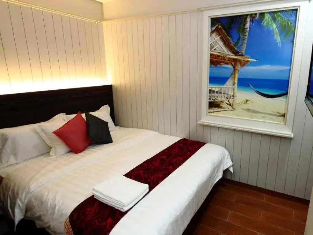 Bed in Grand SH Hotel Bed in Grand SH Hotel