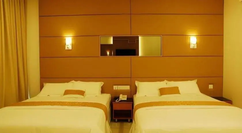 Bed in LF Hotel Tapah Bed in LF Hotel Tapah