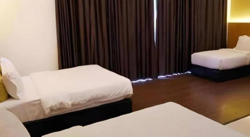 Bed in Place2Stay Business Hotel @ Waterfront