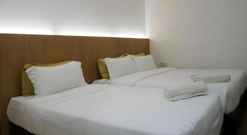 Bed in Place2Stay Business Hotel @ Waterfront