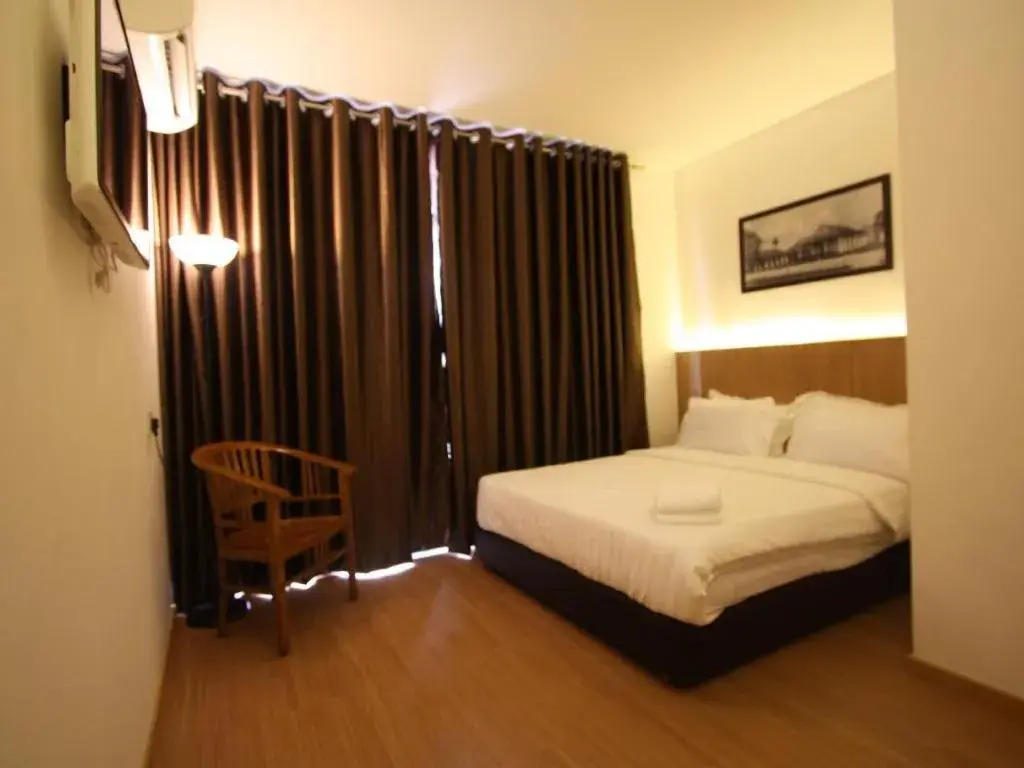 Bed in Place2Stay Business Hotel @ Waterfront Bed in Place2Stay Business Hotel @ Waterfront