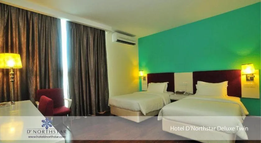 Bed in D North Star Hotel & Spa