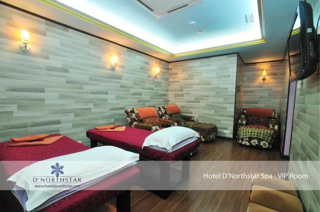 Bed in D North Star Hotel & Spa