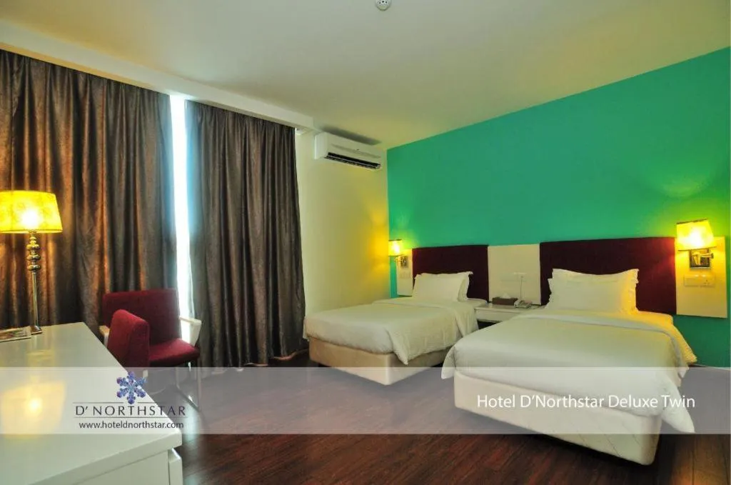 Bed in D North Star Hotel & Spa