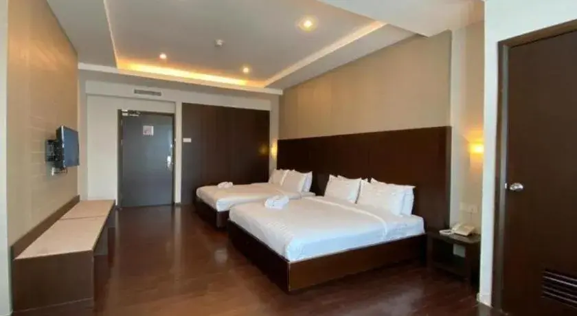 Bed in Kemena View Hotel Kuching (formerly known Merchant Hotel Kuching) Bed in Kemena View Hotel Kuching (formerly known Merchant Hotel Kuching)