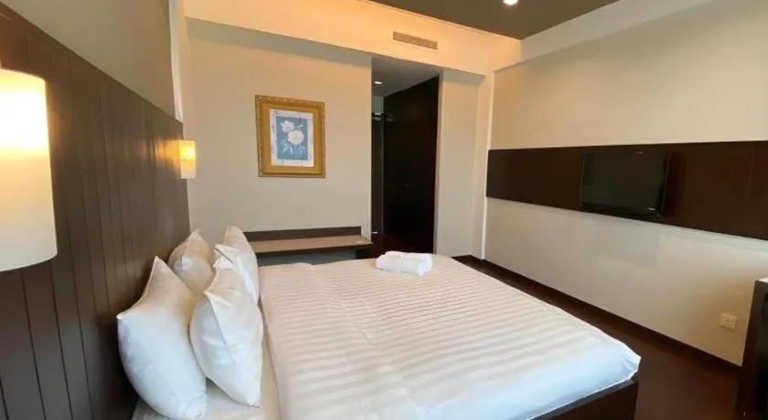 Bed in Kemena View Hotel Kuching (formerly known Merchant Hotel Kuching)