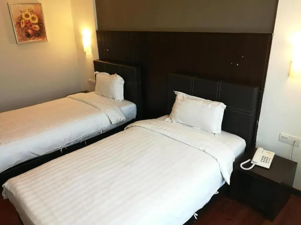 Bed in Kemena View Hotel Kuching (formerly known Merchant Hotel Kuching) Bed in Kemena View Hotel Kuching (formerly known Merchant Hotel Kuching)