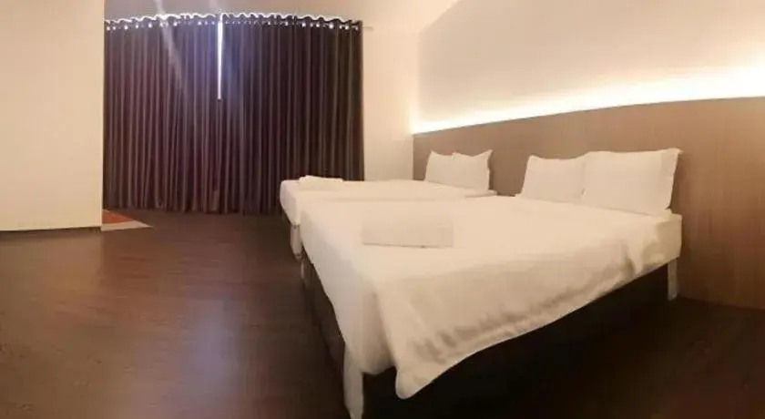 Bed in Place2Stay Business Hotel @ Metrocity Bed in Place2Stay Business Hotel @ Metrocity