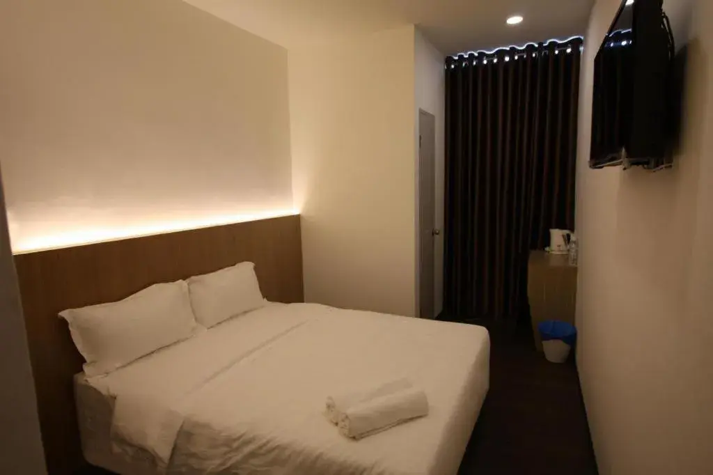 Bed in Place2Stay Business Hotel @ Metrocity Bed in Place2Stay Business Hotel @ Metrocity