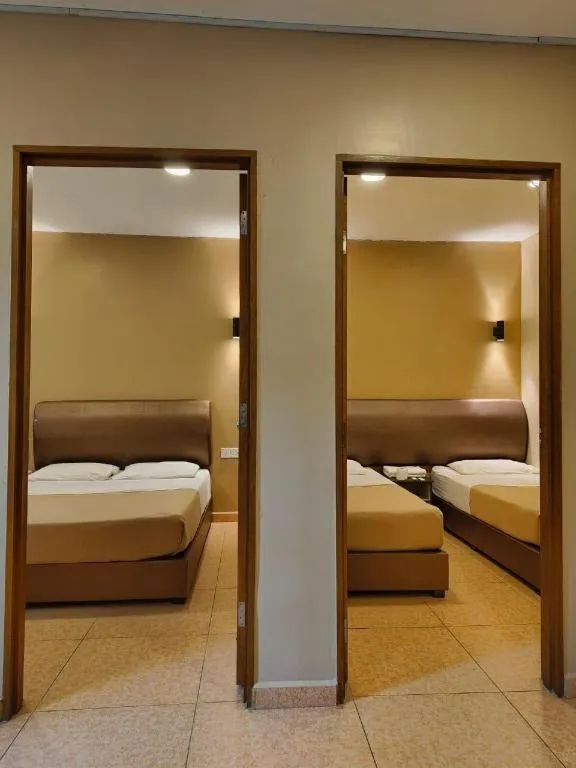 Bed in The Pines Hotel