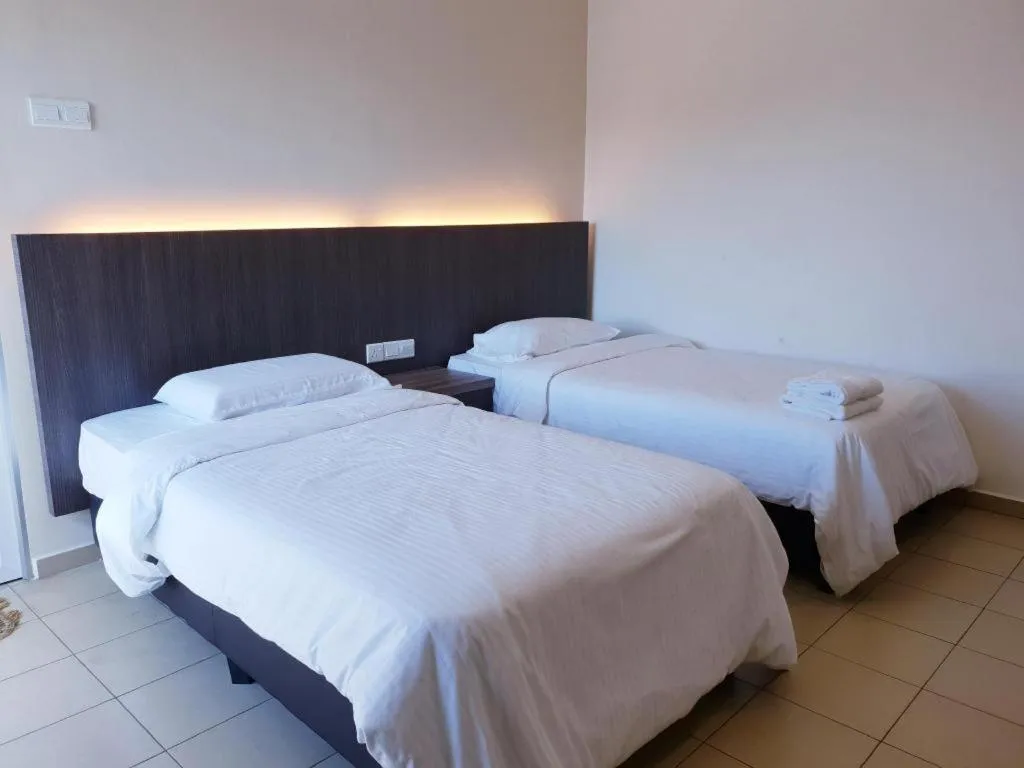 Bed in Champcity Hotel Sdn Bhd