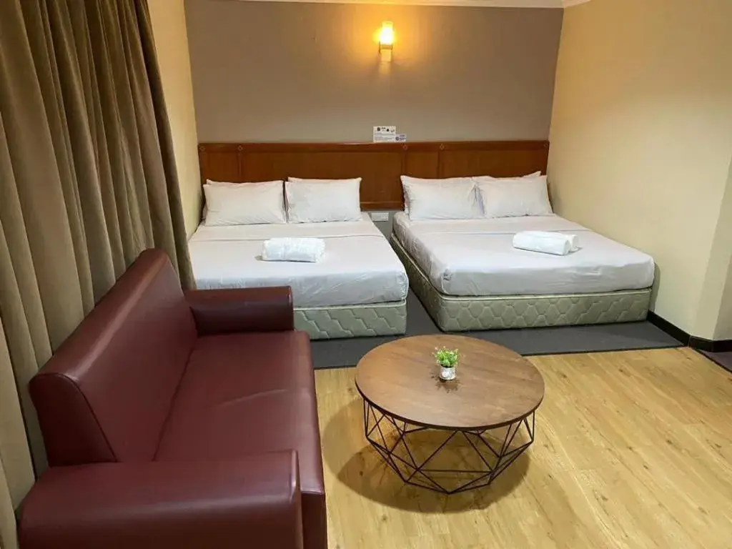 Bed in Hotel Perdana Bed in Hotel Perdana