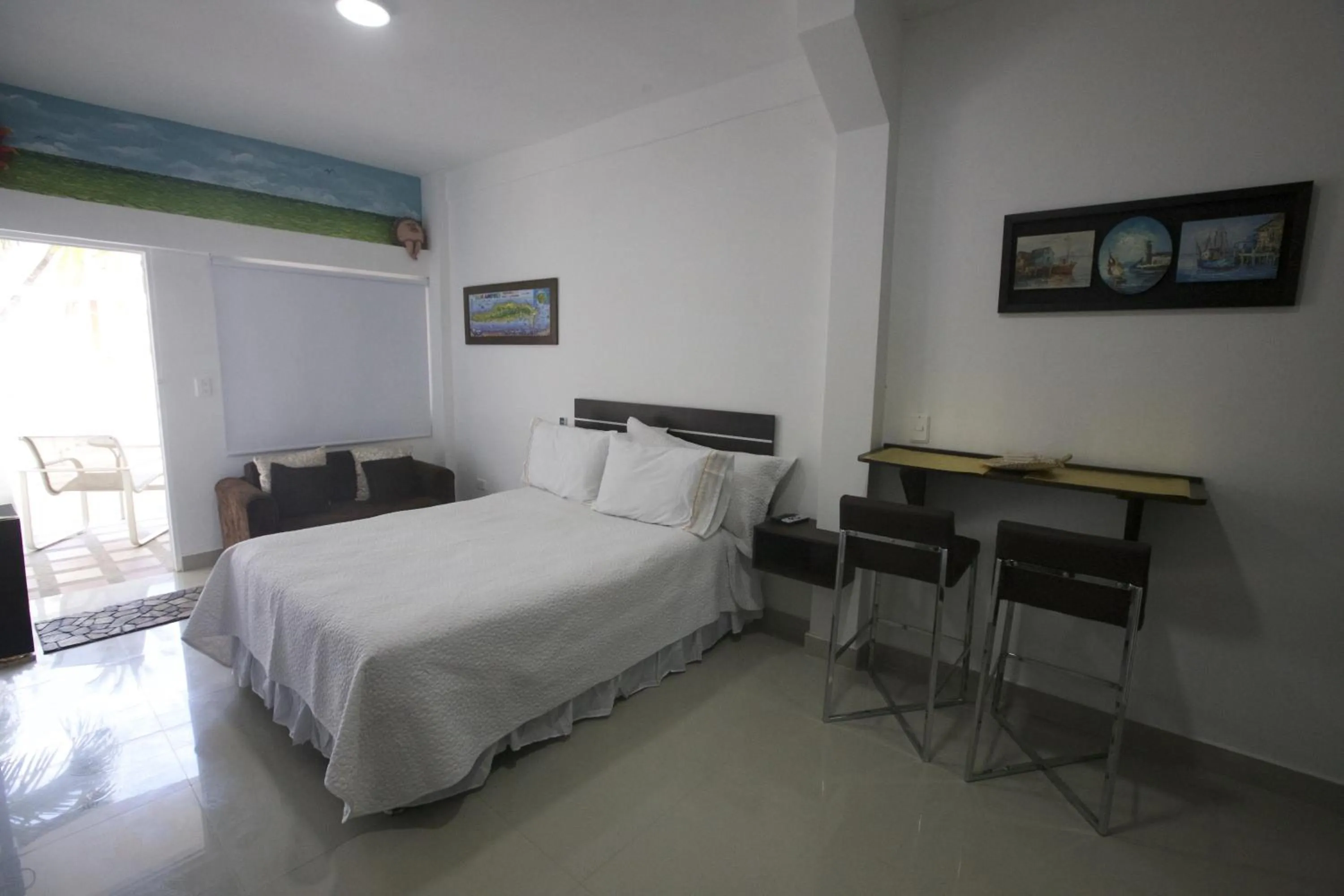 Bed in Hospedaje Solymar II Sarie Bay