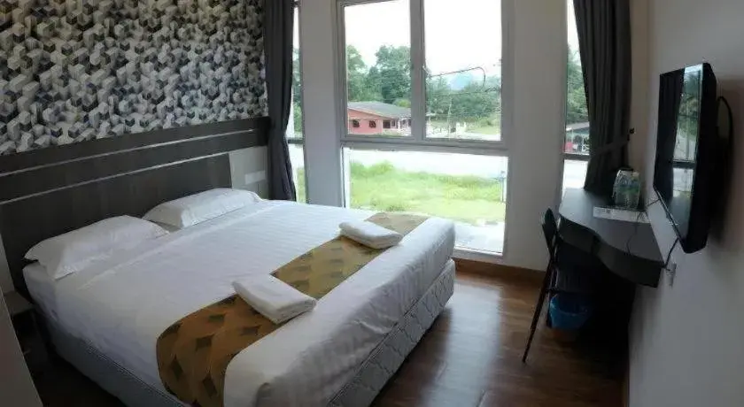 Bed in HOTEL KAWAN BIDOR Bed in HOTEL KAWAN BIDOR