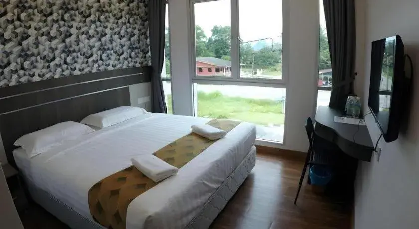 Bed in HOTEL KAWAN BIDOR Bed in HOTEL KAWAN BIDOR