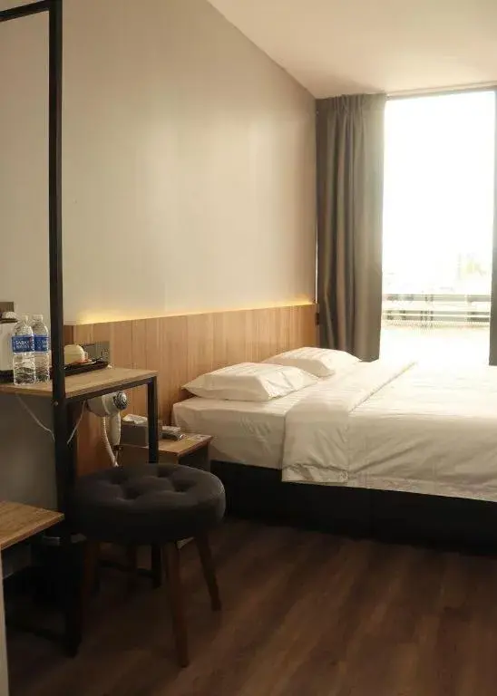 Bed in Semporna Seaview Hotel Bed in Semporna Seaview Hotel