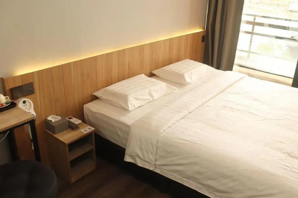 Bed in Semporna Seaview Hotel Bed in Semporna Seaview Hotel