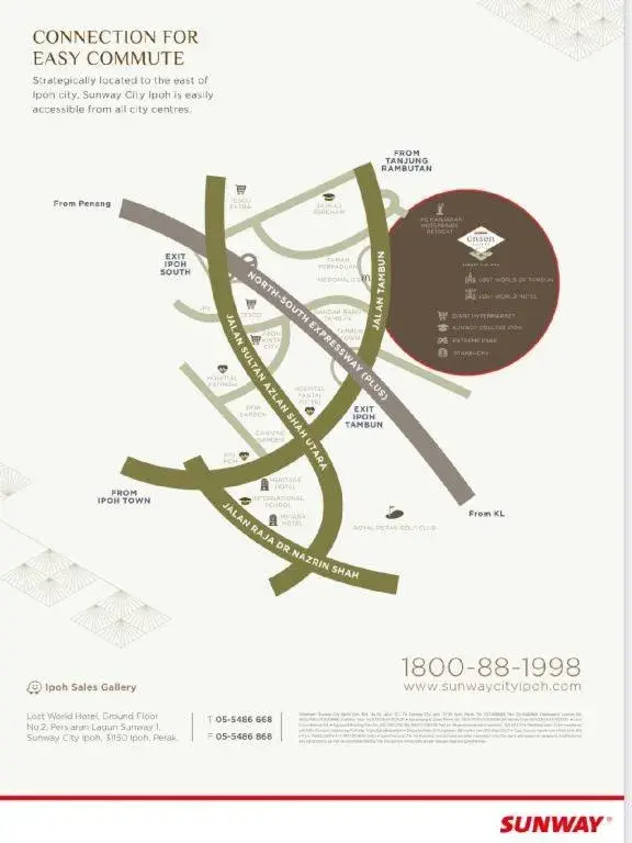 Ipoh Sunway Onsen Themepark Suite 6-11pax 2parkin Ipoh Sunway Onsen Themepark Suite 6-11pax 2parkin