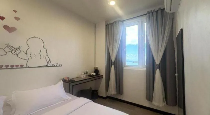 Bed in Ru Jia Hai She Hotel