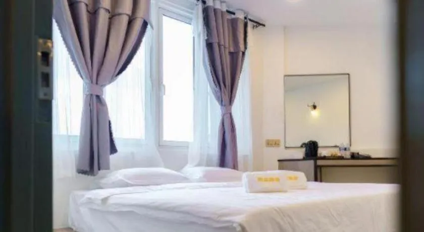 Bed in Ru Jia Hai She Hotel