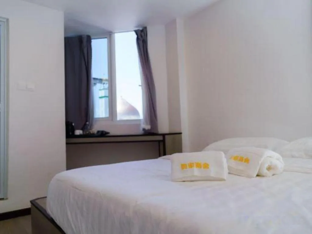 Bed in Ru Jia Hai She Hotel