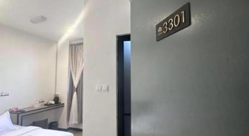 Bed in Ru Jia Hai She Hotel