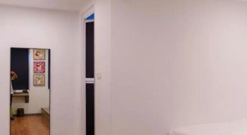 Bed in Ru Jia Hai She Hotel