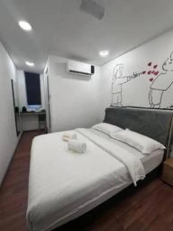 Bed in Ru Jia Hai She Hotel