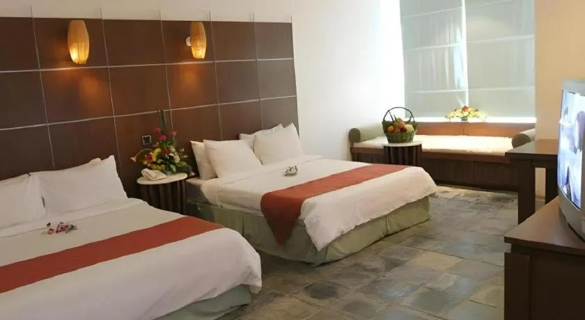 Bed in Century Helang Hotel