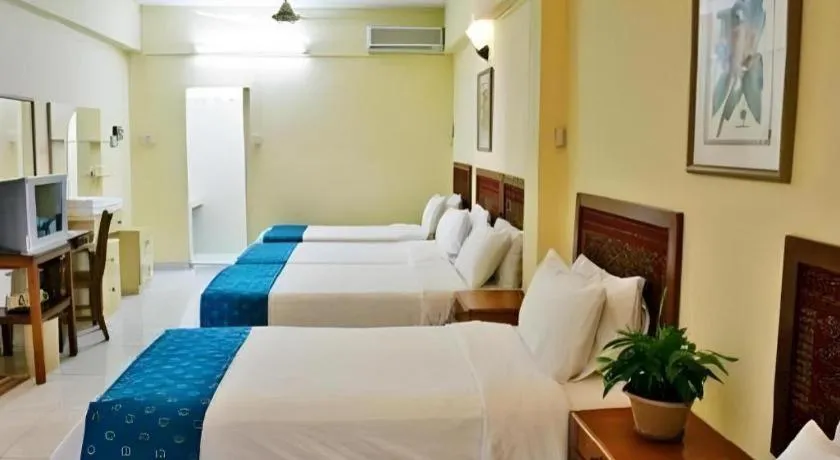 Bed in Seapark Condotel Hotel