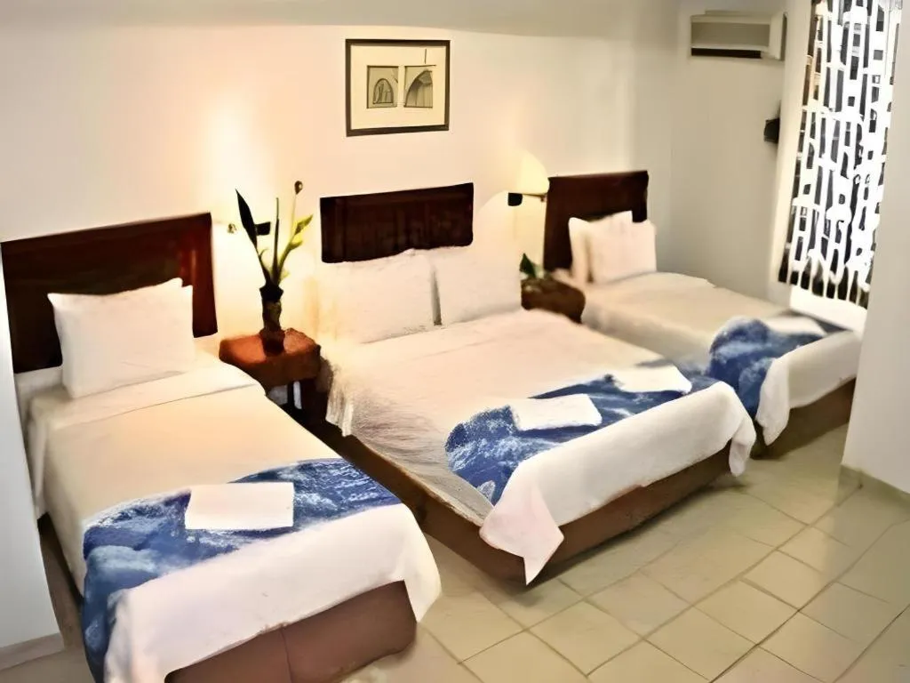 Bed in Seapark Condotel Hotel