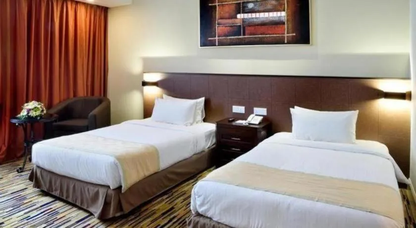 Bed in Hotel Royal Penang