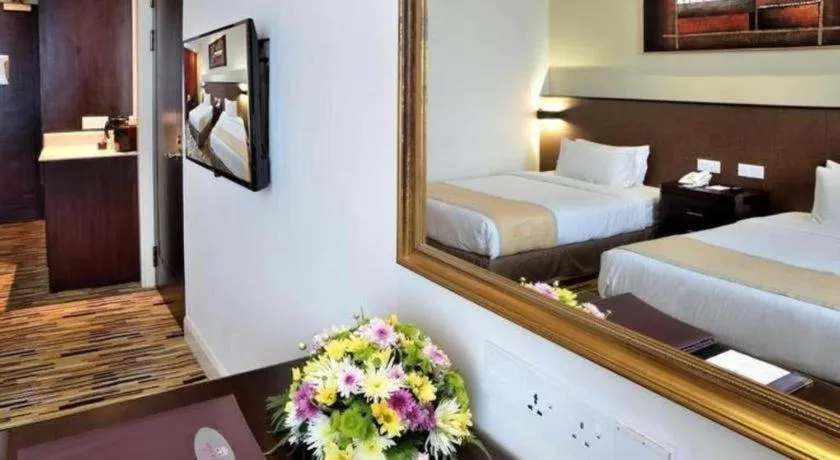 Bed in Hotel Royal Penang