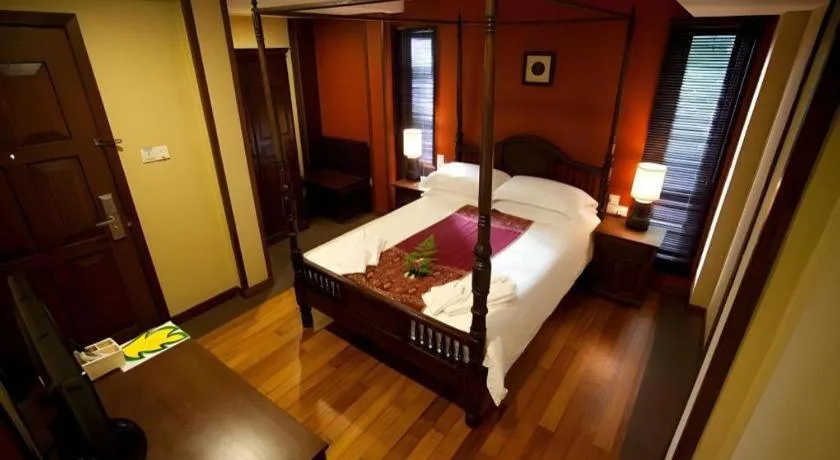 Bed in Anggun Boutique Hotel