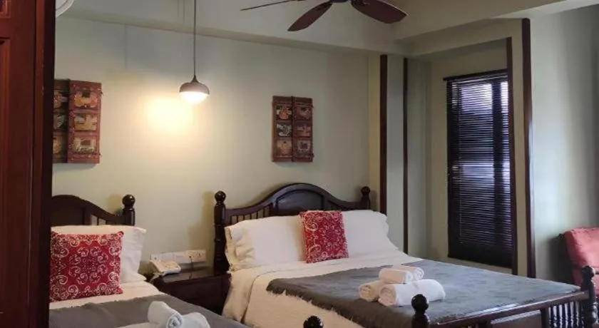 Bed in Anggun Boutique Hotel