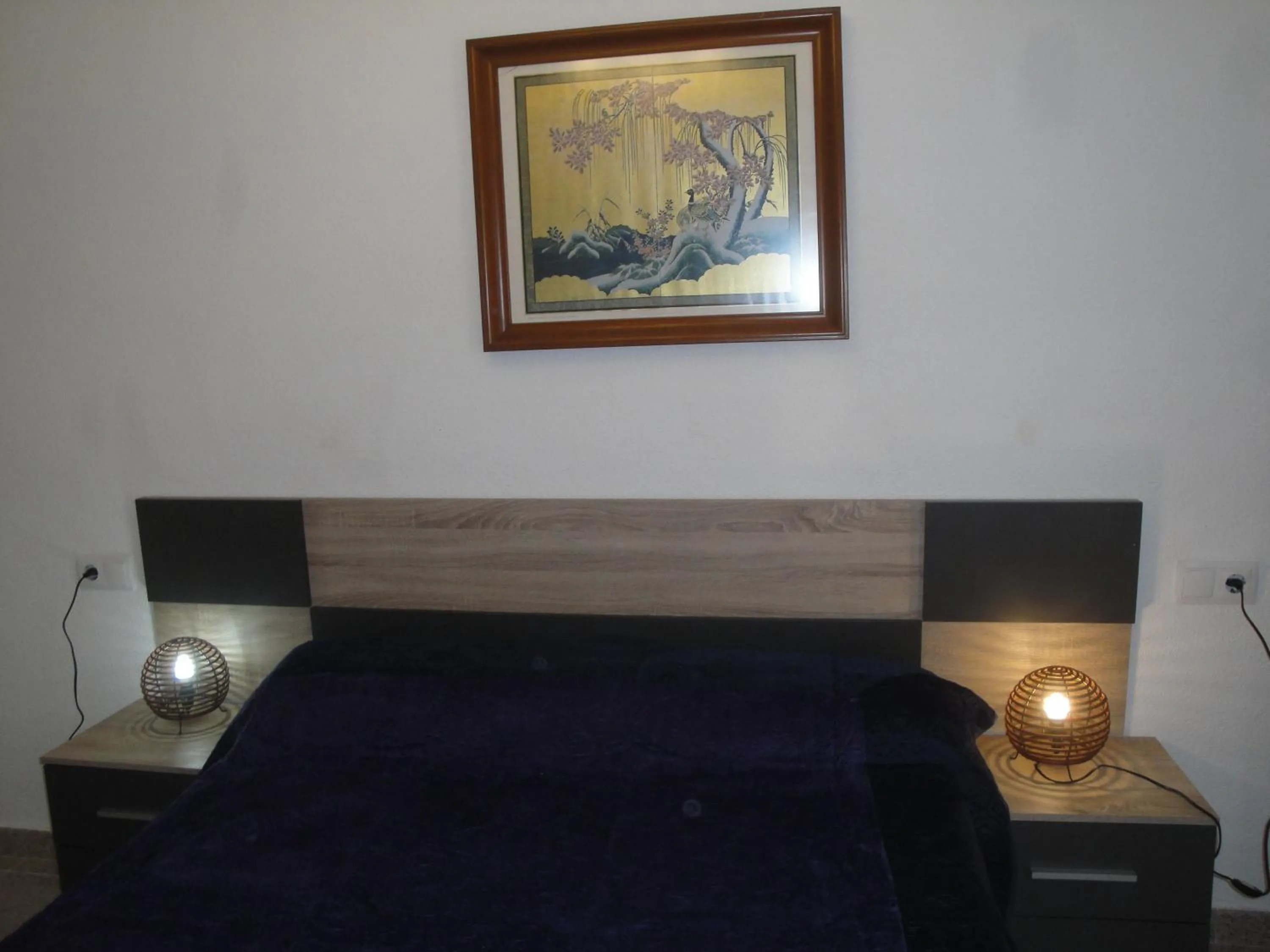 Bed in Apartamento Mare Nostrum