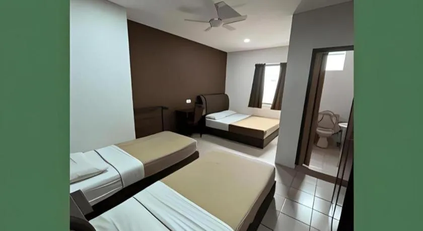 Bed in KRS Pines Hotel