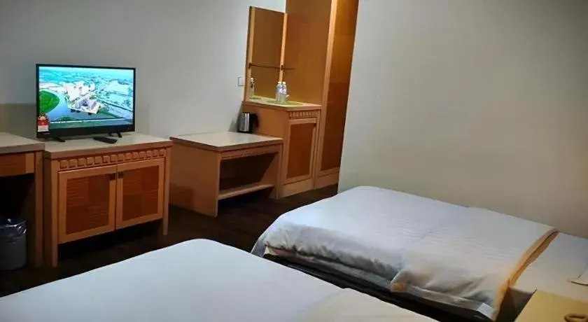 Bed in D'Borneo Hotel Bed in D'Borneo Hotel