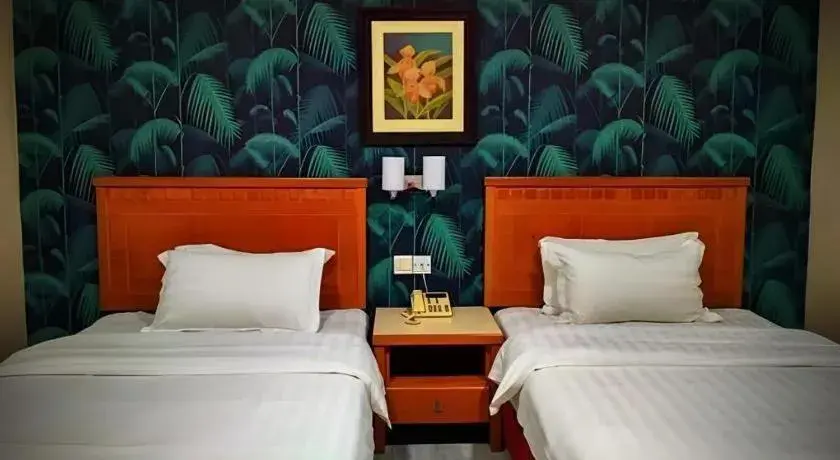 Bed in D'Borneo Hotel Bed in D'Borneo Hotel