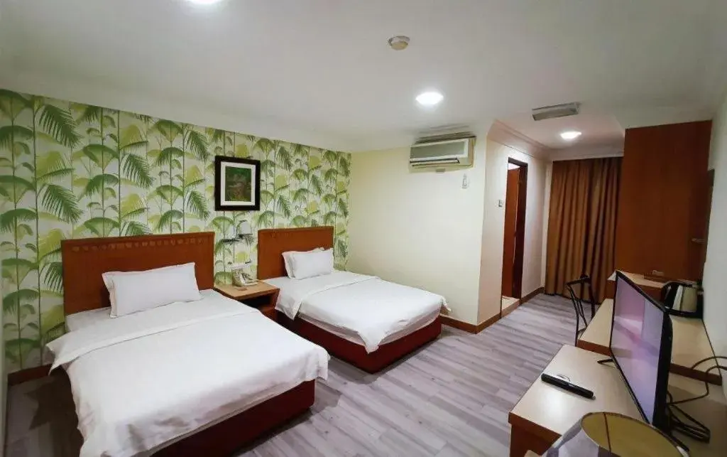 Bed in D'Borneo Hotel Bed in D'Borneo Hotel