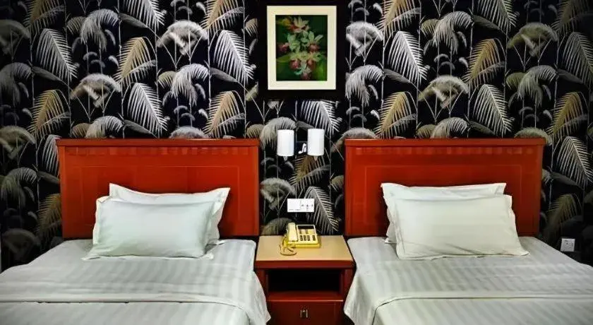 Bed in D'Borneo Hotel Bed in D'Borneo Hotel