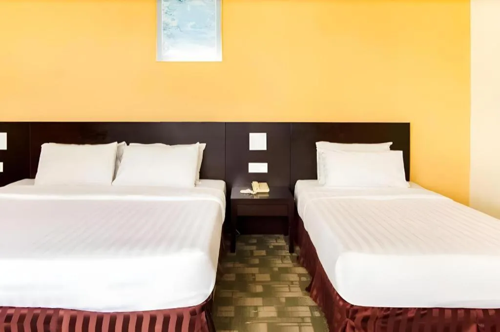Bed in Perkasa Hotel Keningau