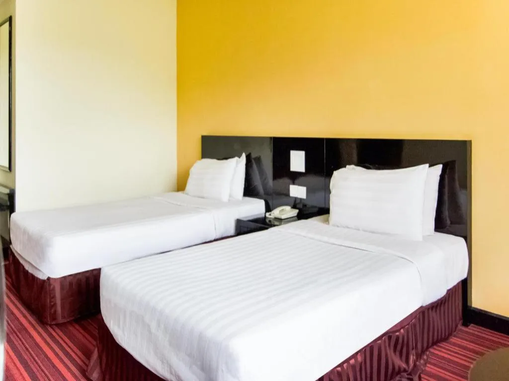 Bed in Perkasa Hotel Keningau