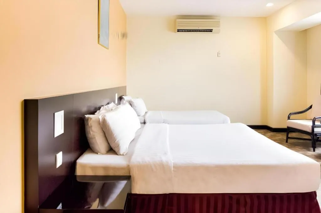 Bed in Perkasa Hotel Keningau
